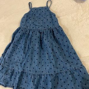 Old navy 5T adorable blue dress great condition